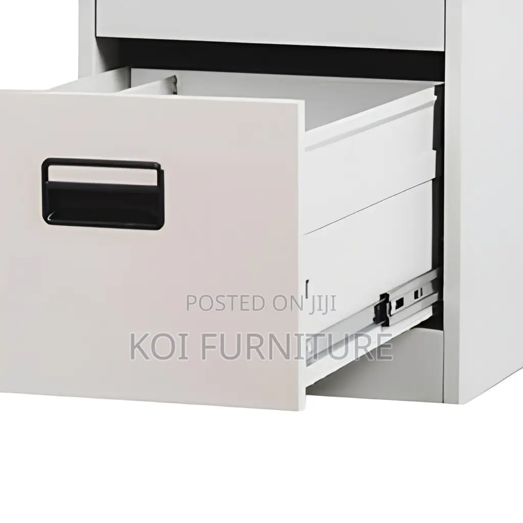 Office Cabinet; Three Drawers Steel Organized Office Storage Cabinet