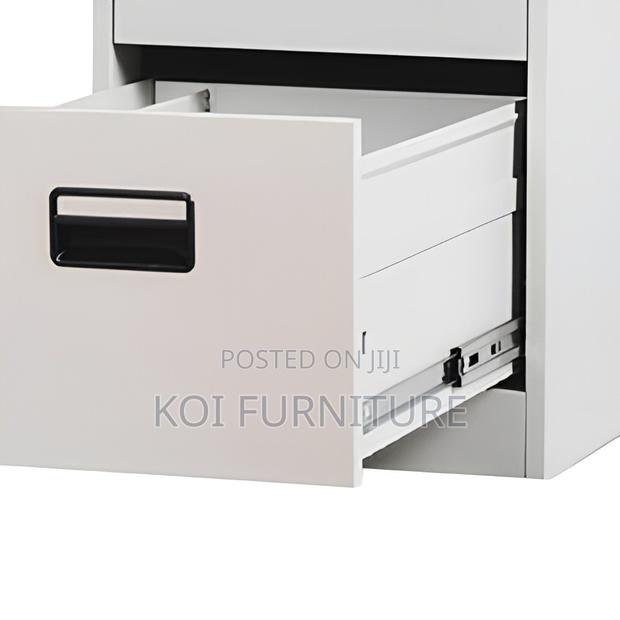 Office Cabinet; Three Drawers Steel Organized Office Storage Cabinet - thumbnail 7