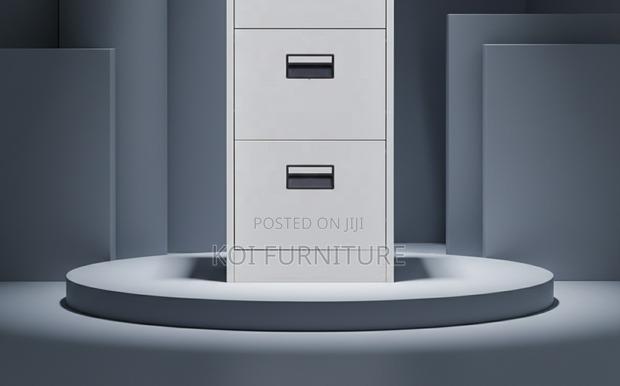 Office Cabinet; Three Drawers Steel Organized Office Storage Cabinet - thumbnail 10