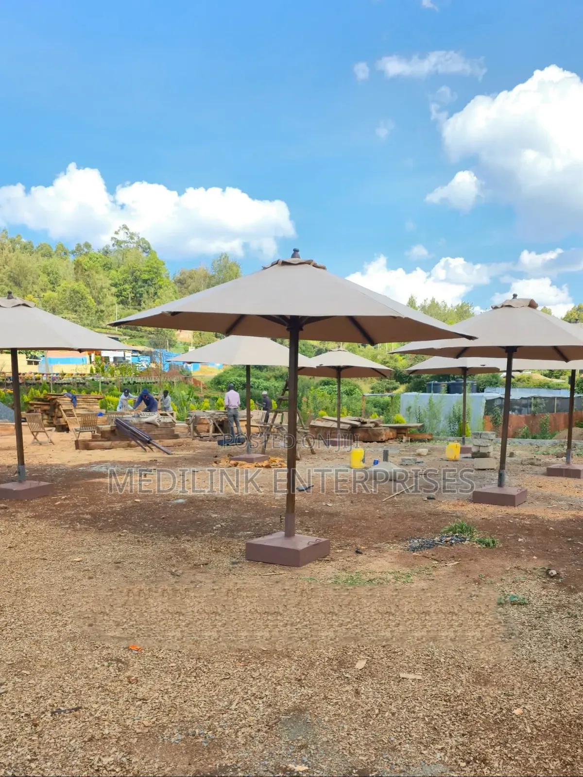 Customized Oak Creek Outdoors Parasol
