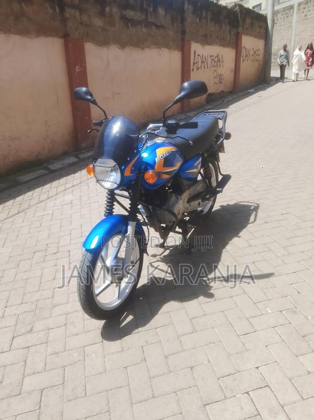 Bajaj Boxer 125 2026 Blue - thumbnail 2