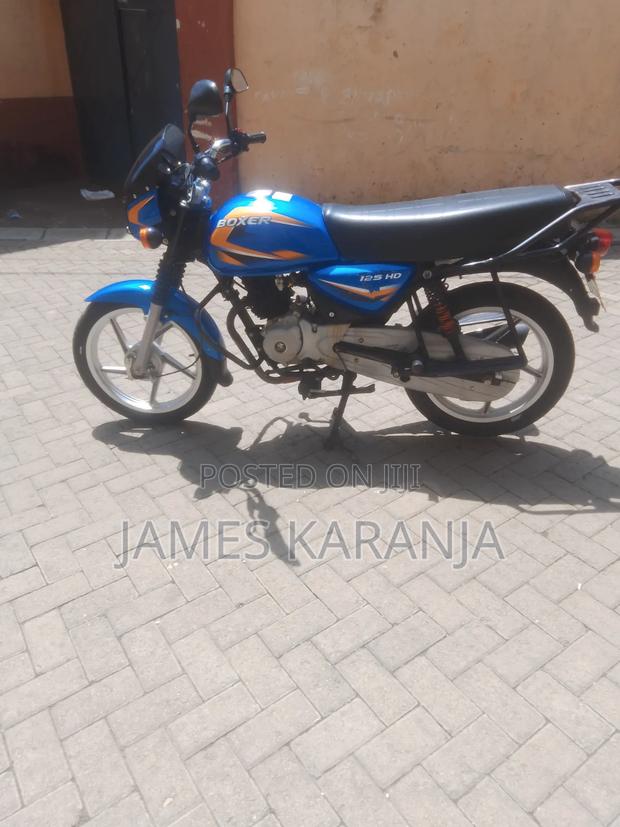 Bajaj Boxer 125 2026 Blue - thumbnail 3