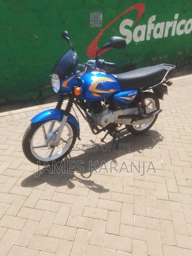 Bajaj Boxer 125 2026 Blue - thumbnail 4