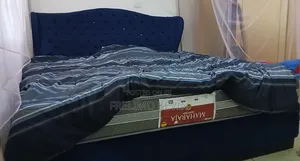 Kingsized Chess Bed Plus Maharaj Heavy Duty Mattress