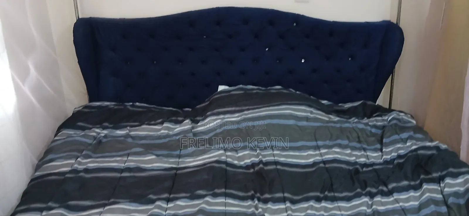 Kingsized Chess Bed Plus Maharaj Heavy Duty Mattress