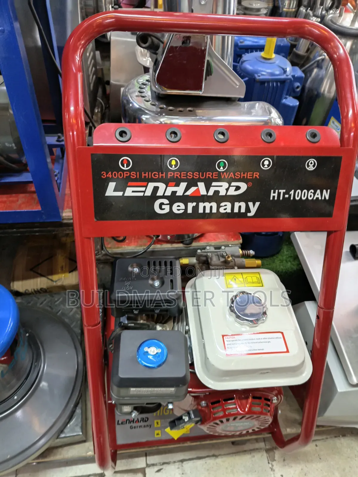 Lenhard Germany Ht-1006an Gasoline-powered High Pressure Washer