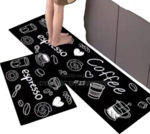 2pcs Non Slip Kitchen Mats Set Size: 120*40cm + 40*60cm
