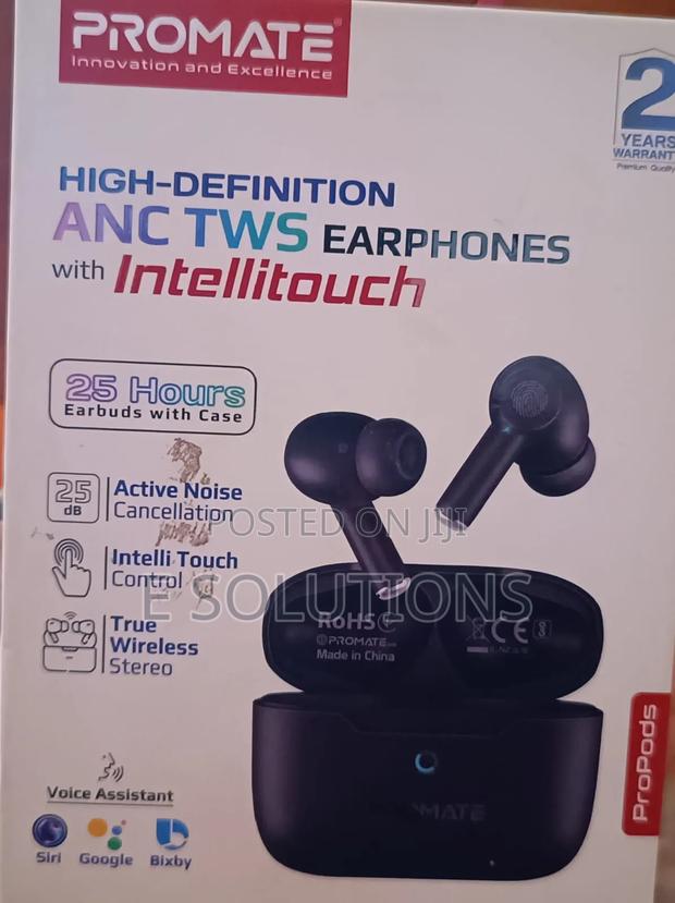 Promate Fidelity Earpods (Noise Cancelling) - thumbnail 2