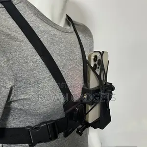 Adjustable Chest Mount Phone Holder for Vlogging Sports