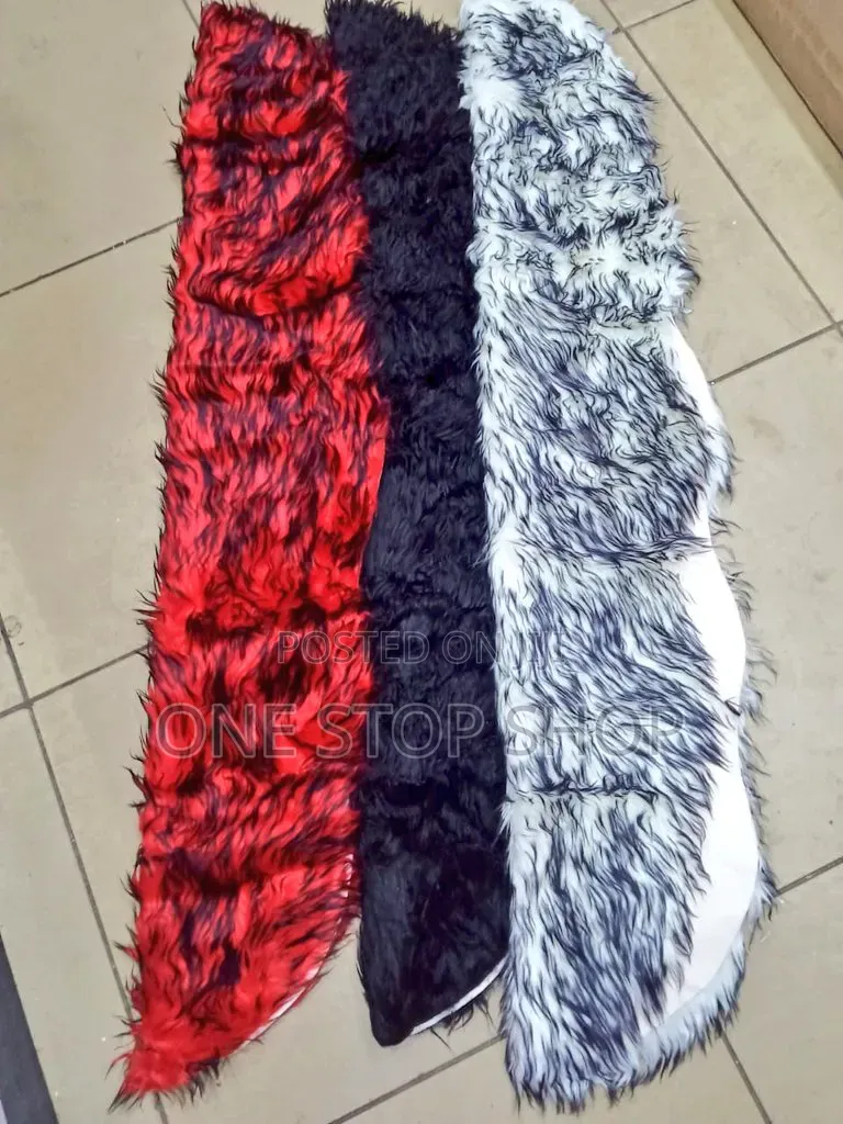 Sheepish Fluffy Fur Colored Dashboard Mat Covers