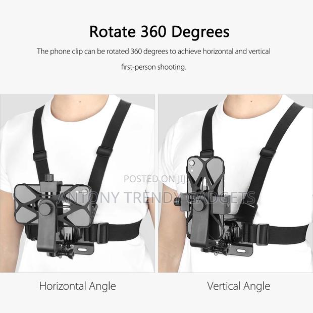 Universal Smartphone Chest Strap for Action Video Capture - thumbnail 2