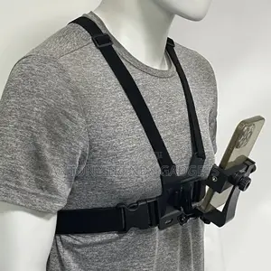 Hands-Free Chest Phone Holder for Vlogging Outdoor Sports