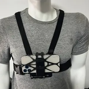 Hands-free Chest Phone Holder For Vlogging Outdoor Sports