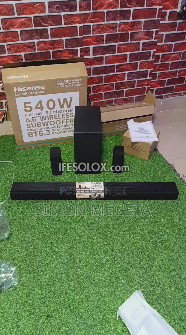 Newly Restocked 540w Hisense 6.5 Sound Bar