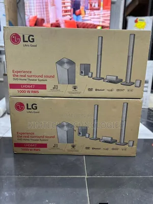 LG Home Theatre Speakers With 2 Tall Boy