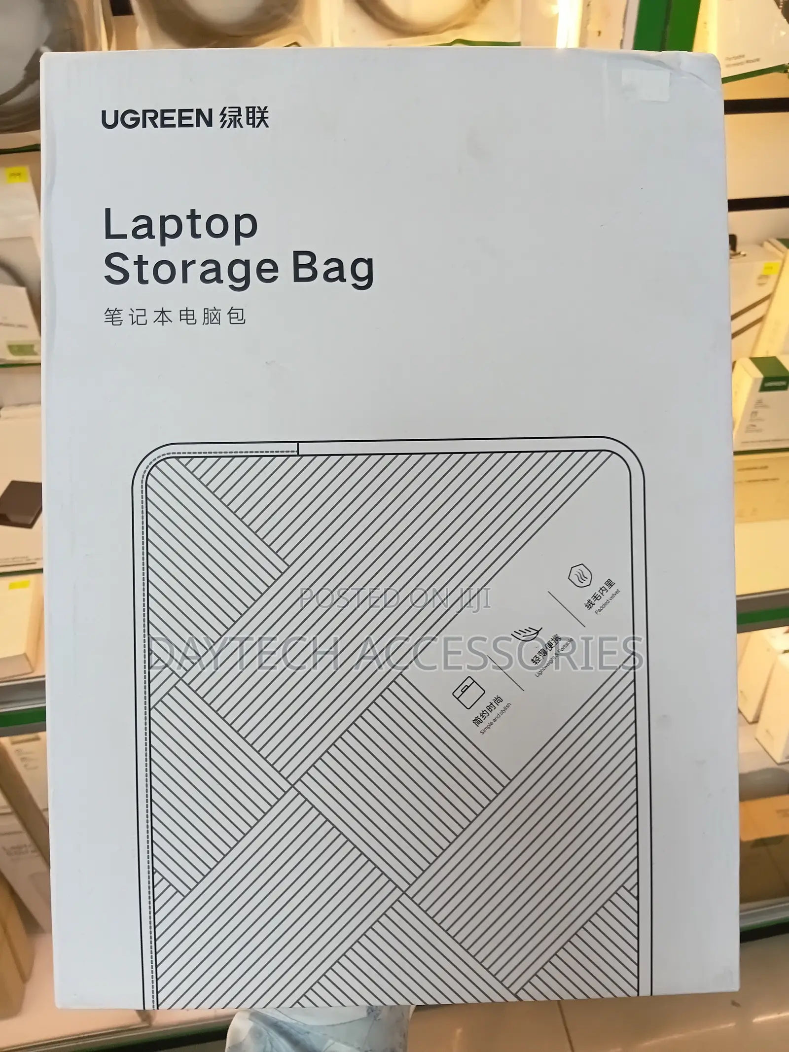Ugreen Laptop Bag 14′′-14.9′′ (Gray) (Lp437)