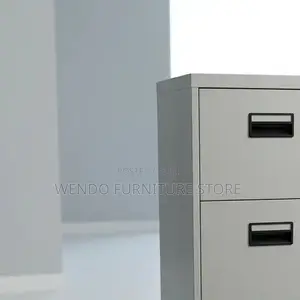 Office Cabinet; Steel Gray Executive Home Office Cabinet