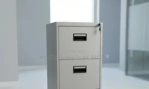 Office Cabinet; Steel Gray Executive Home Office Cabinet
