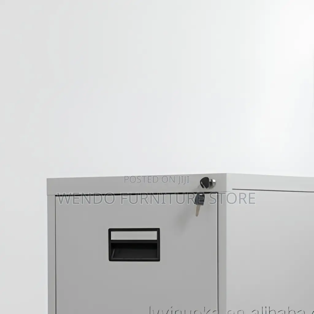 Office Cabinet; Steel Gray Executive Home Office Cabinet