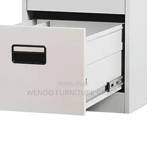 Office Cabinet; Steel Gray Executive Home Office Cabinet