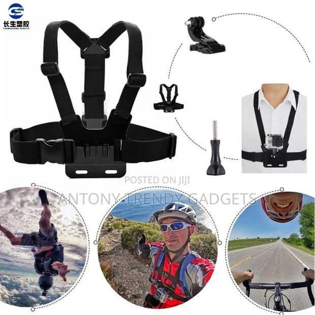Adjustable Head Strap Mount for Phone Action Camera - thumbnail 2