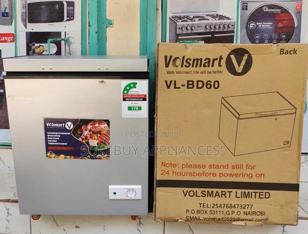 Volsmart 60l Compact Chest Freezer