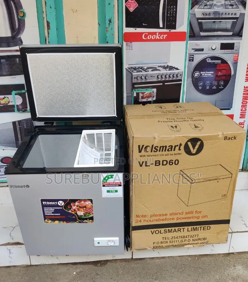 Volsmart Vl-Bd60 60l Deep Freezer – Reliable Food Storage