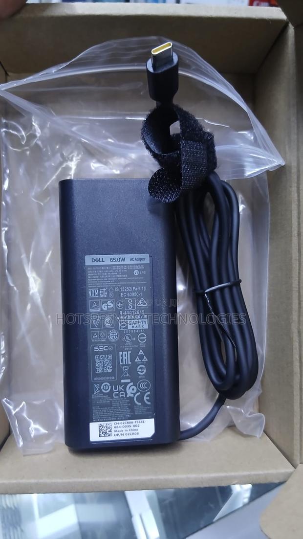 Dell 65w Type-C Adapter Laptop Charger - thumbnail 2