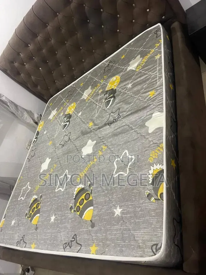 Red Medium Density Mattress 4by6 6inch Mattress