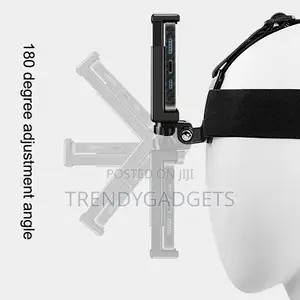 Adjustable Head Harness Camera Mount for Hands-Free Videos