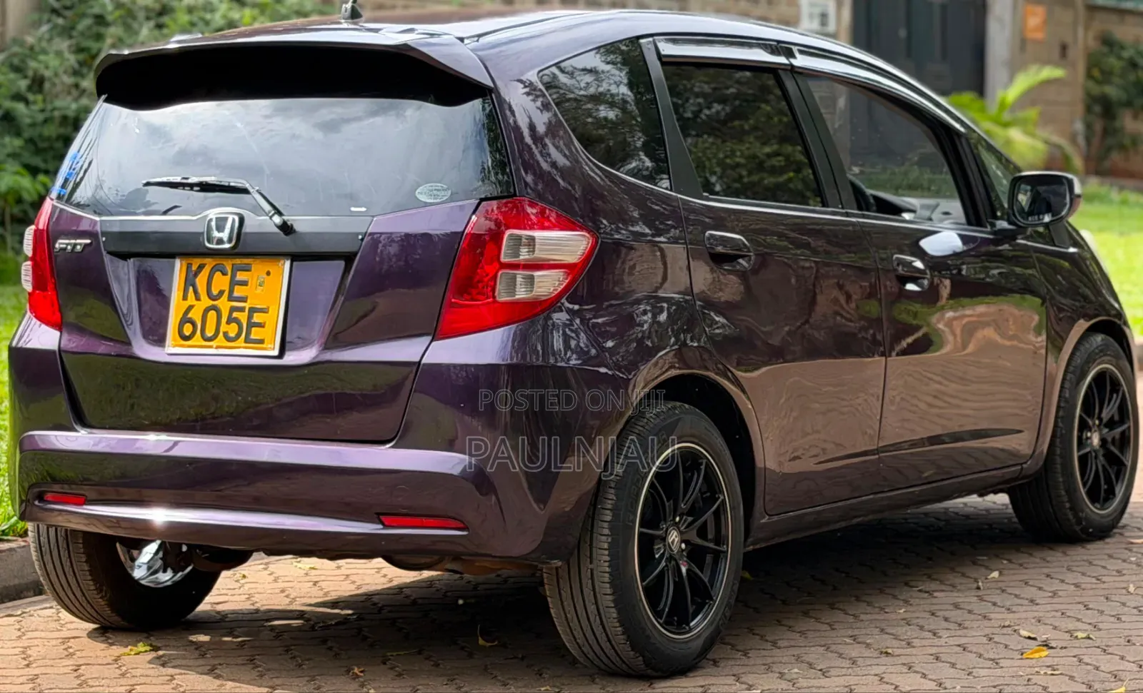 Honda Fit 2011 Purple