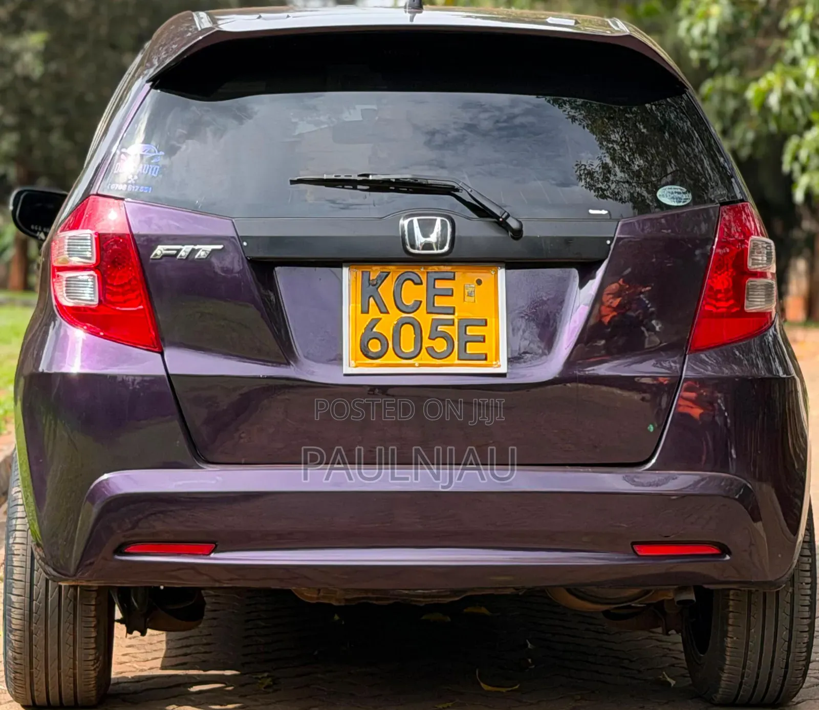 Honda Fit 2011 Purple