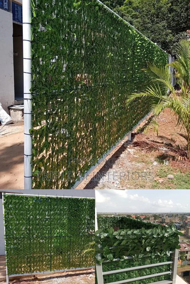 Aesthetic Faux Pothos Garland Screening