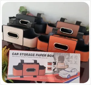 *Car Backseat Organizer With Multi Compartment Car Head Rest