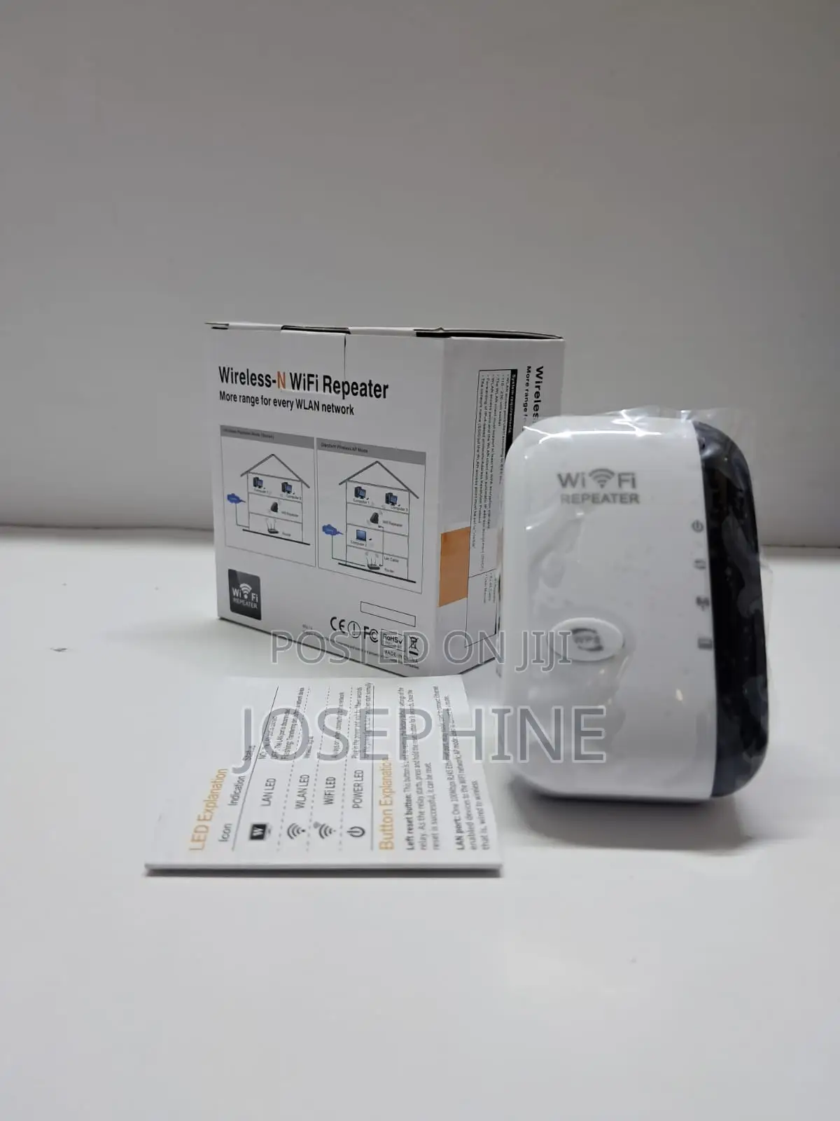 300mbps Wireless-N Wi-Fi Range Extender Repeater