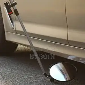 Security Under Search Mirror for Vehicle Inspection Surveillance