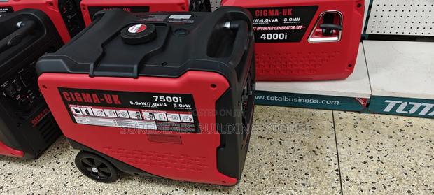 Cigma-Uk 7500i Silent Inverter Generator , 7.5kva
