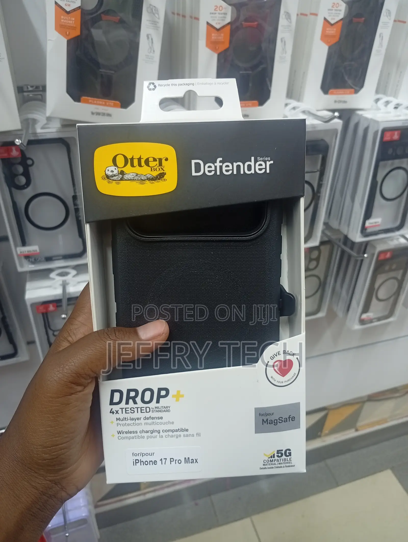 iPhone 17 Pro Max Forro Otterbox Defender Original Para Cover