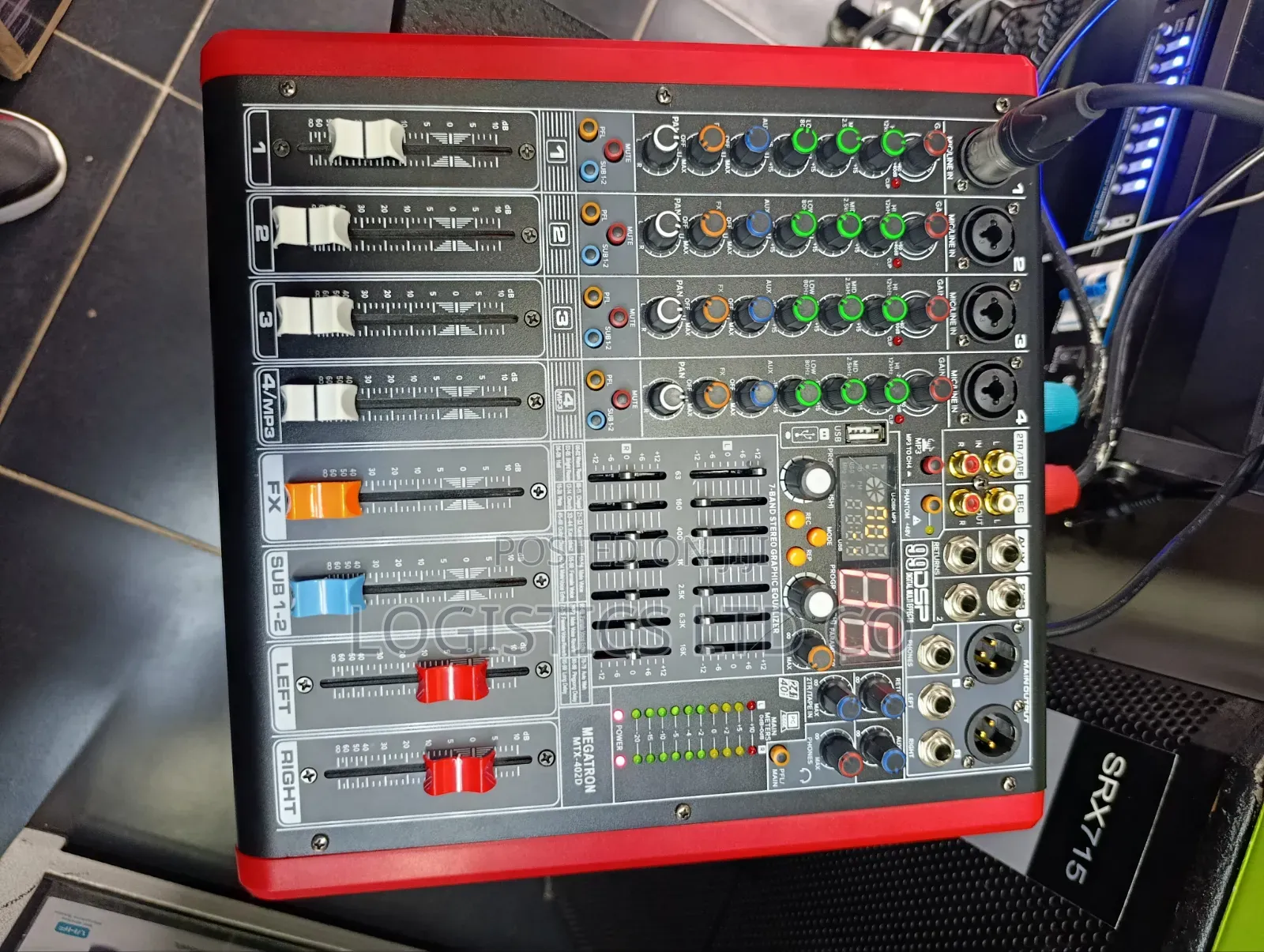 Pro Mixer Kv 4 Channels Powered Mixer