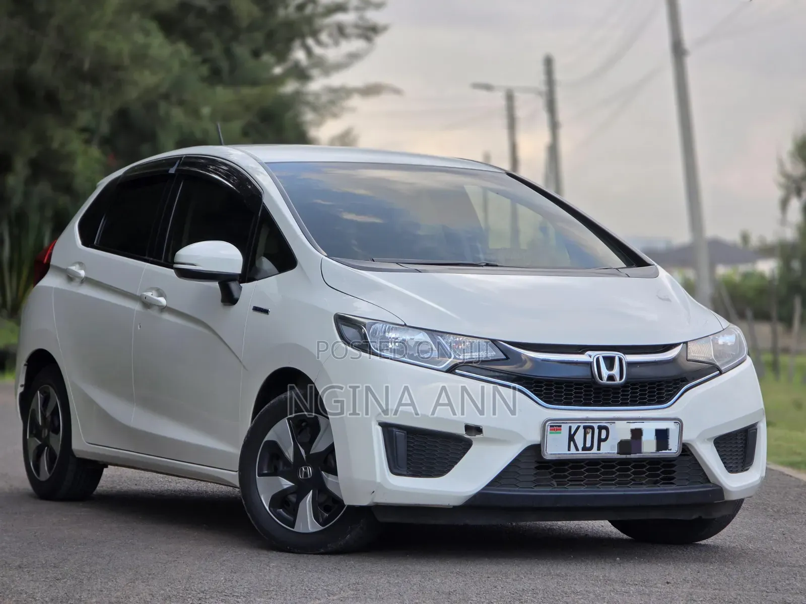 Honda Fit 2016 White