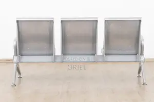Office Bench : Advanced 3-Link Heavy-Duty Office Waiting Bench