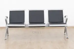 Office Bench : Advanced 3-Link Heavy-Duty Office Waiting Bench