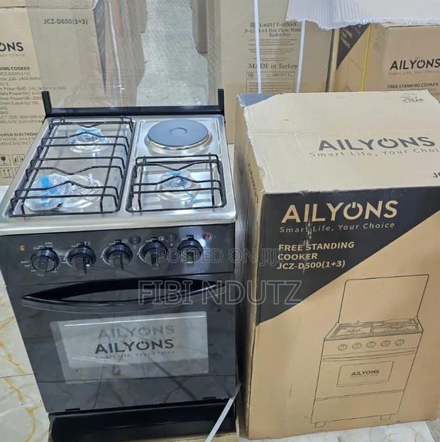 Quality Ailyons 3+1 Cooker
Size: 60 by 60
Electric Oven
