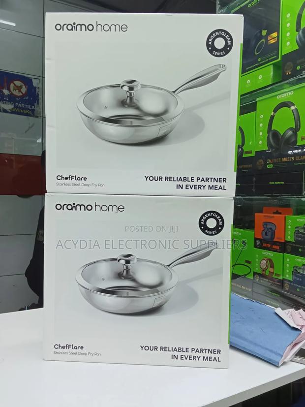Oraimo Chefflare Stainless Steel Deep Fry Pan
