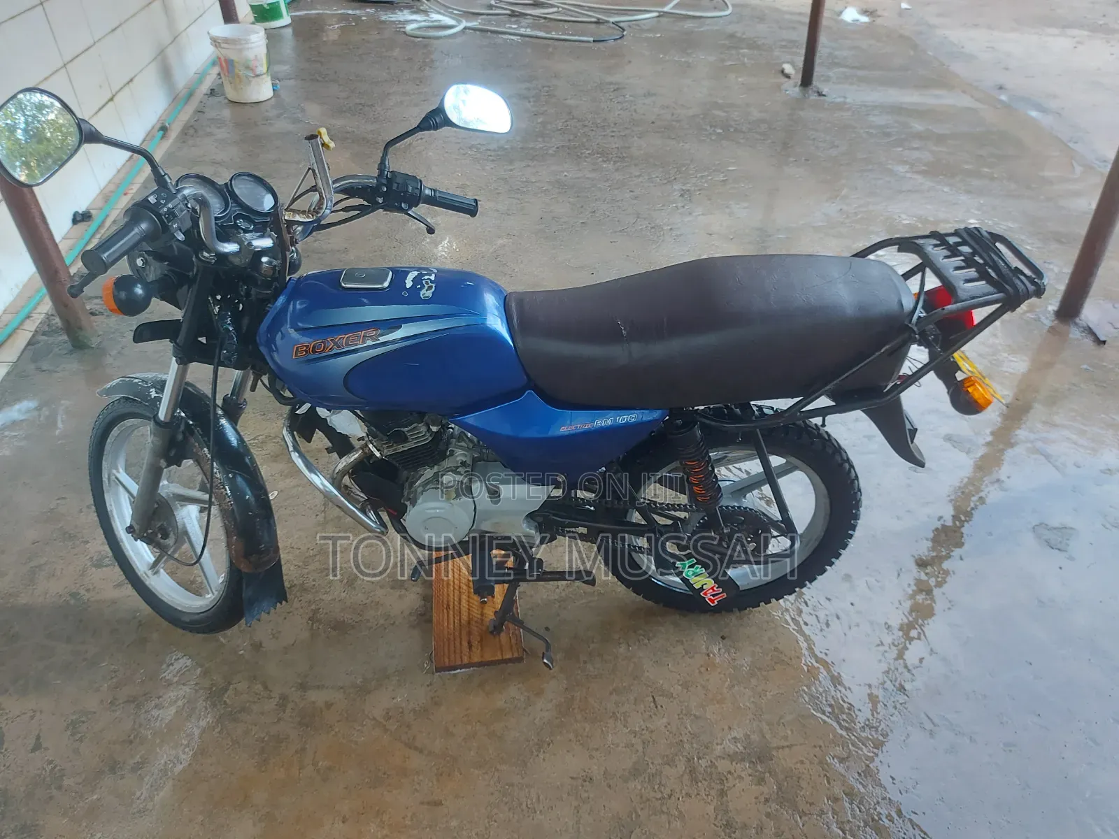 Bajaj Boxer 100 2022 Blue