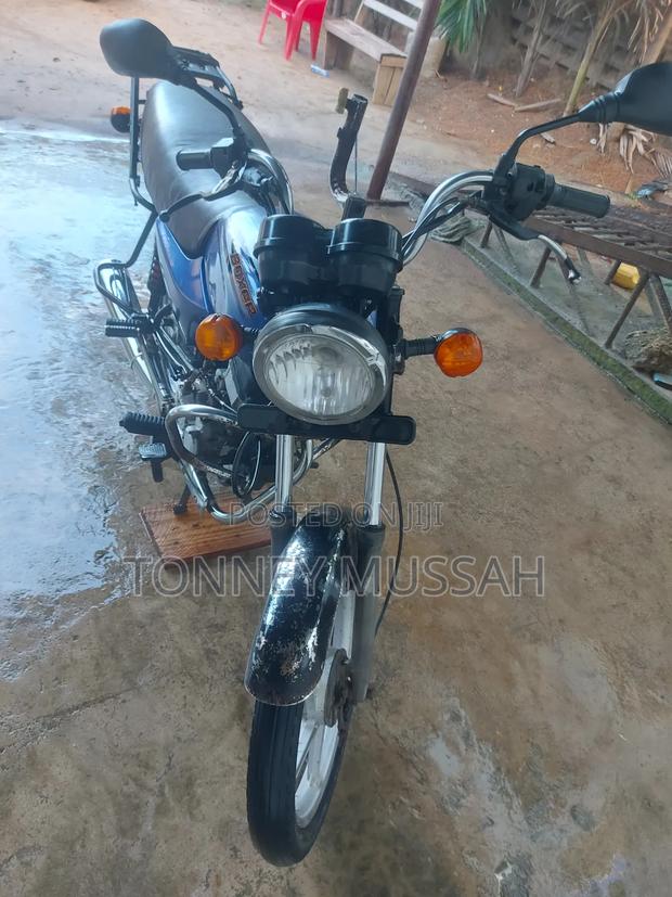 Bajaj Boxer 100 2022 Blue - thumbnail 3