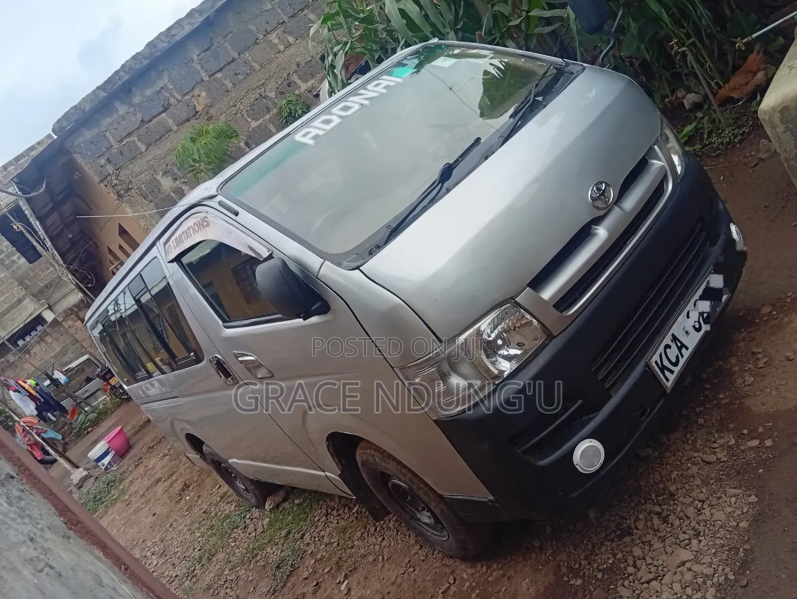 Toyota HiAce 2007 Silver