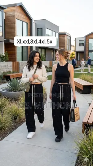 Heavy Unisex Wide Leg Baggy Sweatpants in Stock