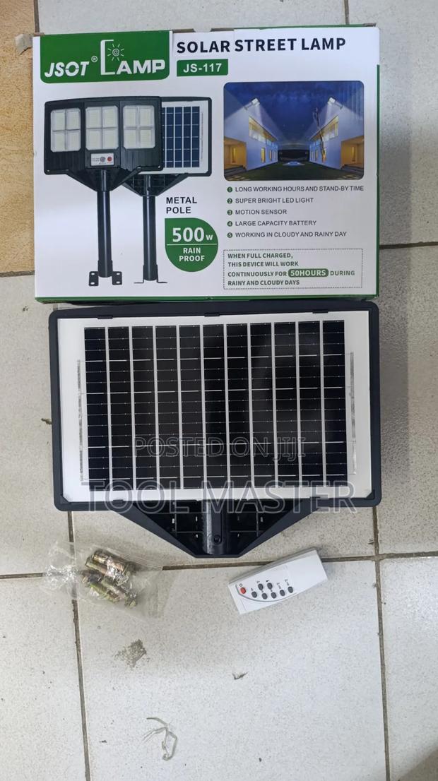 Jsot 500watts Solar Floodlight/500watts Solar Flood Light With Sensor - thumbnail 2