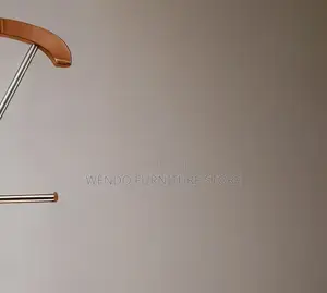 Hangers; Mahogany Long Office Coat and Hat Hangers